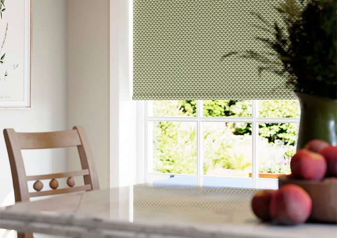 Ted Baker Palm Geo, Green - Twist&Fit Roller Blind - Image 5